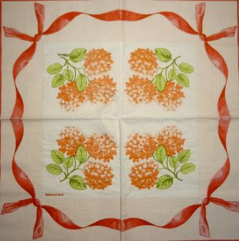 045 Hydrangeas - 3-ply - Madame est Servie - F.Chandy